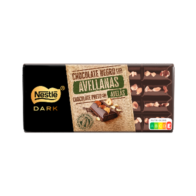 NESTLÉ DARK TABLETE CHOCOLATE PRETO COM AMÊNDOAS 150G