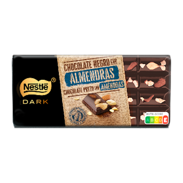 NESTLÉ DARK TABLETE CHOCOLATE PRETO COM AVELÃS 150G