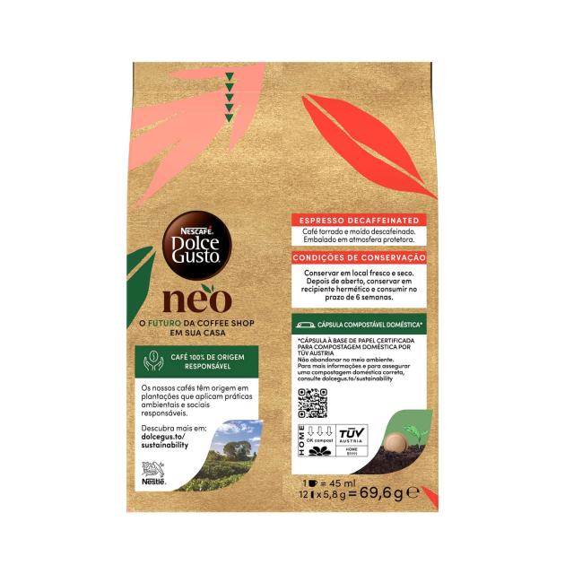 NEO Espresso Decaff Café Cápsulas