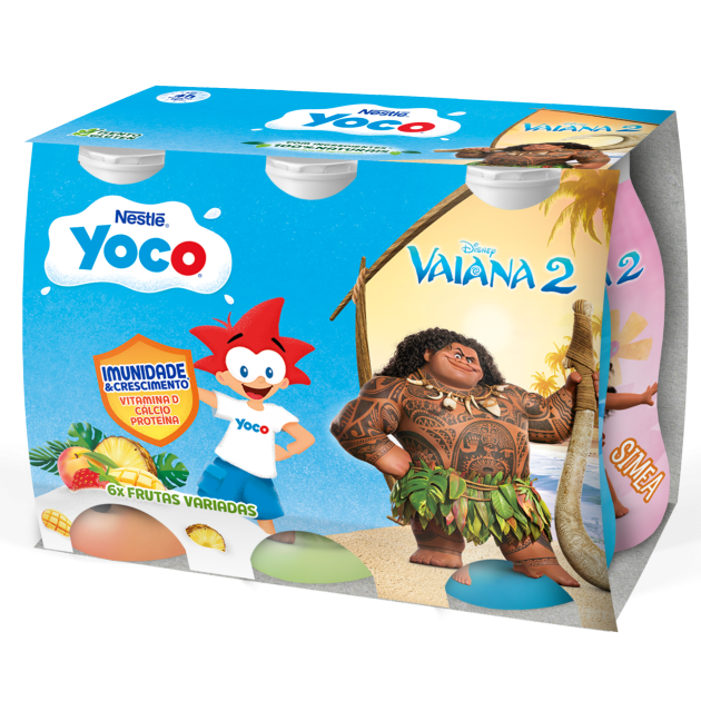 Yoco Líquido Frutas Variadas 6X90g