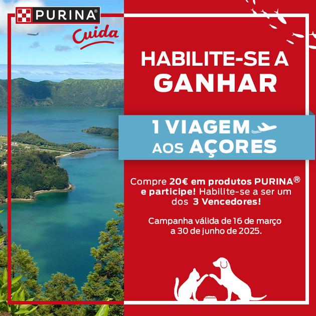 PURINA Cuida - Ganhe uma viagem aos Açores!