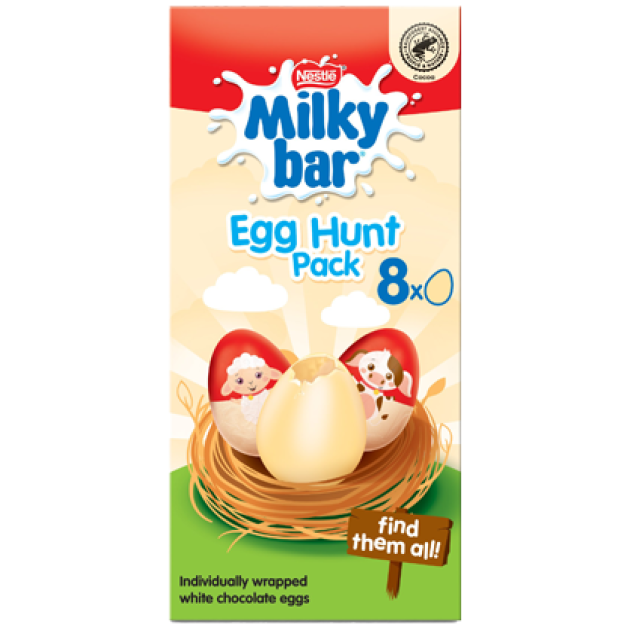 NESTLÉ MILKYBAR EggHunt Chocolate Branco