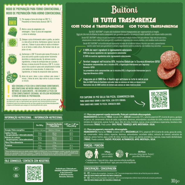 BUITONI Forno di Pietra SALAMINO 
