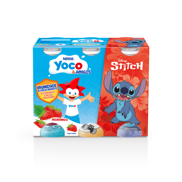 Yoco Líquido Morango 100% Natural