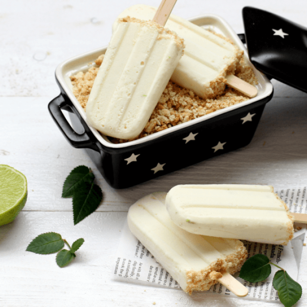 Gelados Cheesecake de Lima