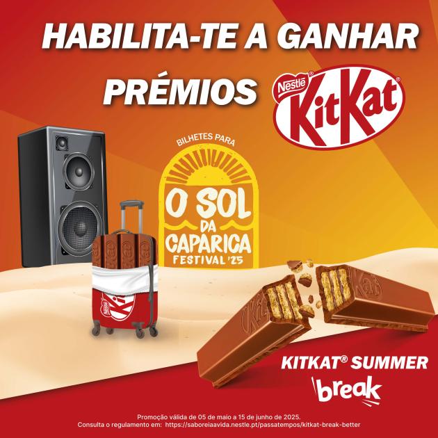 Passatempo KITKAT® Summer Break