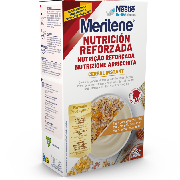 Meritene Nutrição Reforçada- Multicereais e Mel Embalagem 