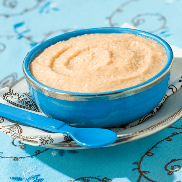 Mousse Cremosa de Pêssego e Alperce