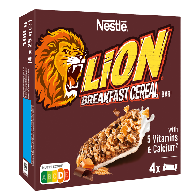 Barras de Cereais Lion