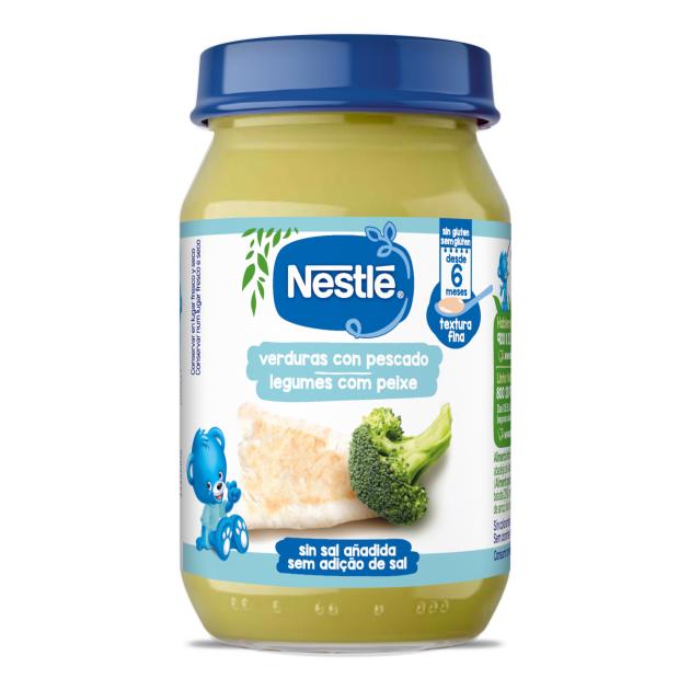 Refeição NESTLÉ Legumes com Peixe 