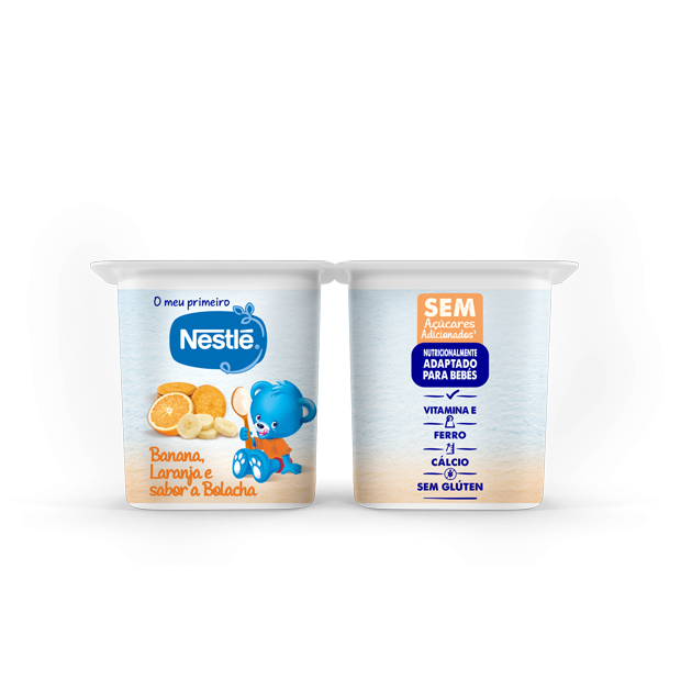 Nestle BB Banana Laranja Bolacha