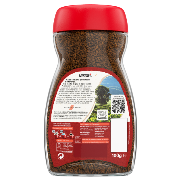 NESCAFÉ Clássico Descafeinado