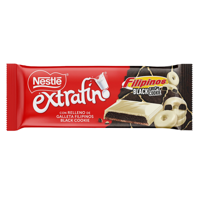 NESTLÉ EXTRAFINO Tablete Chocolate branco e chocolate de leite