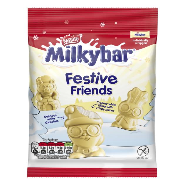 MILKYBAR Festive Friends Saqueta 57g