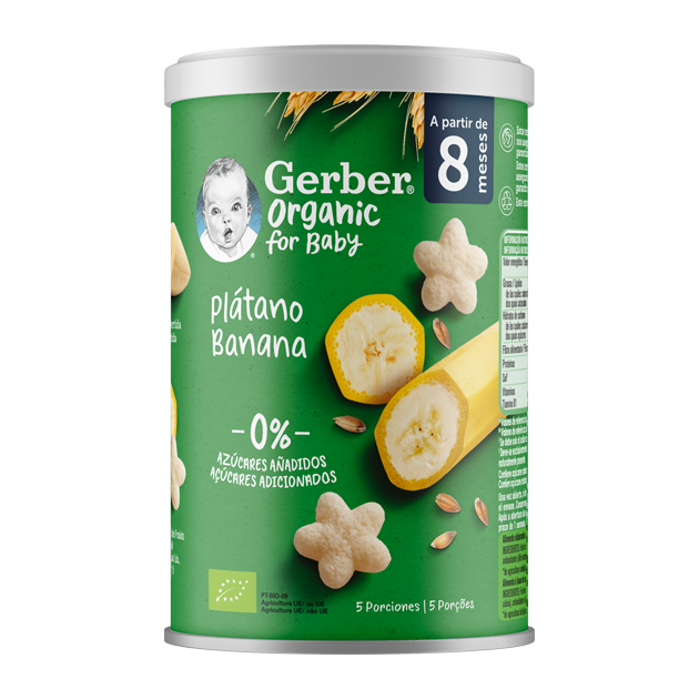 GERBER Organic Puffs Banana