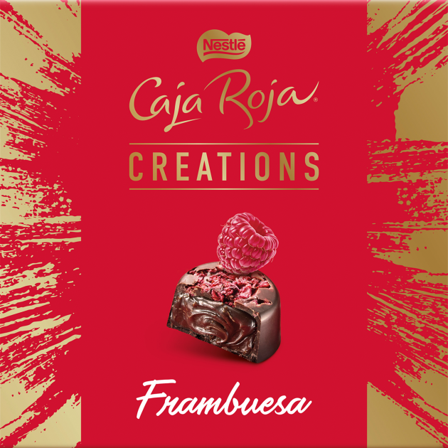 BOMBONS NESTLÉ CAJA ROJA CREATIONS Framboesa 109G