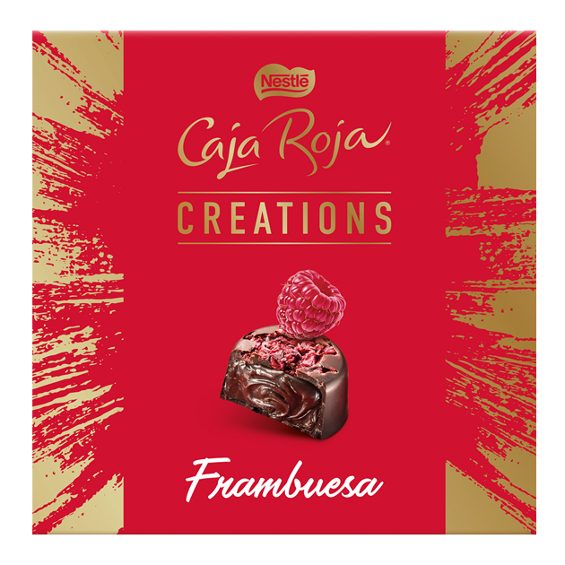 BOMBONS NESTLÉ CAJA ROJA CREATIONS Framboesa 109G