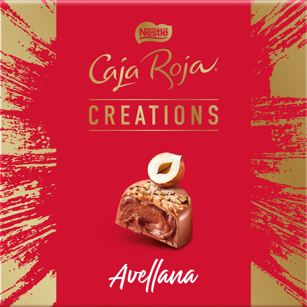 BOMBONS NESTLÉ CAJA ROJA CREATIONS Avelã 111G