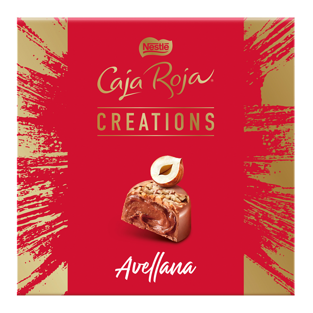 BOMBONS NESTLÉ CAJA ROJA CREATIONS Avelã 111G