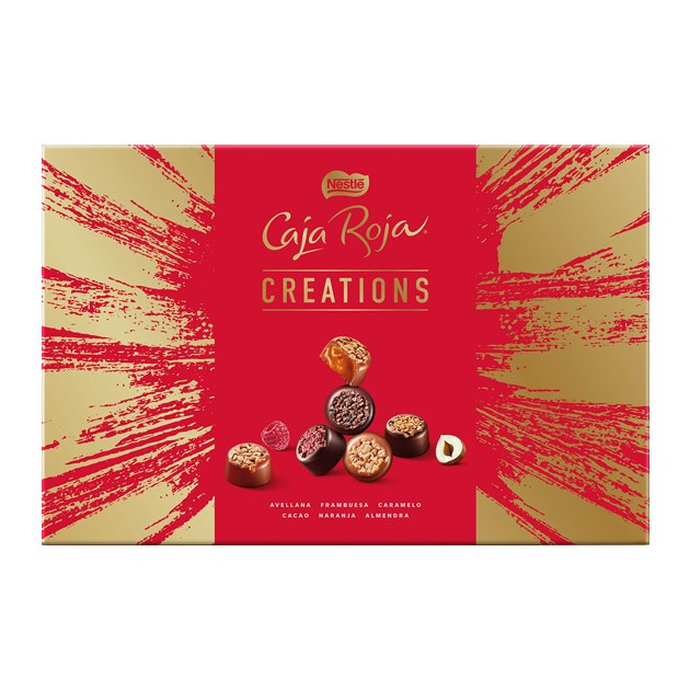 BOMBONS NESTLÉ CAJA ROJA CREATIONS Framboesa 109G