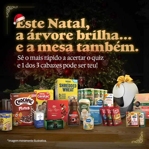 Passatempo NATAL® 3 Cabazes para oferecer