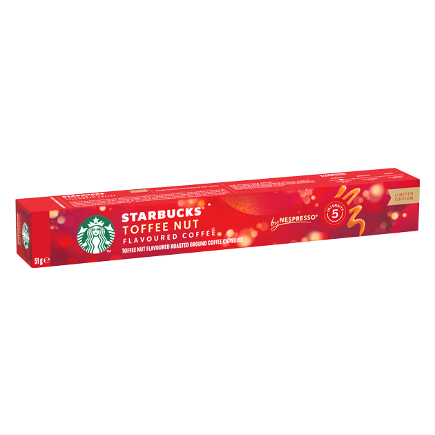 STARBUCKS® TOFFEE NUT BY NESPRESSO®