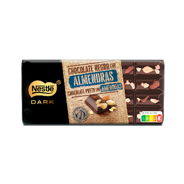 NESTLÉ DARK TABLETE CHOCOLATE PRETO COM AVELÃS 150G