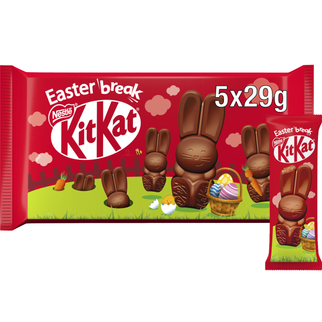 NESTLÉ KITKAT Snack de Chocolate Coelho Páscoa