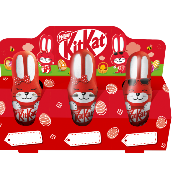 NESTLÉ KITKAT Snack de Chocolate Coelho Páscoa