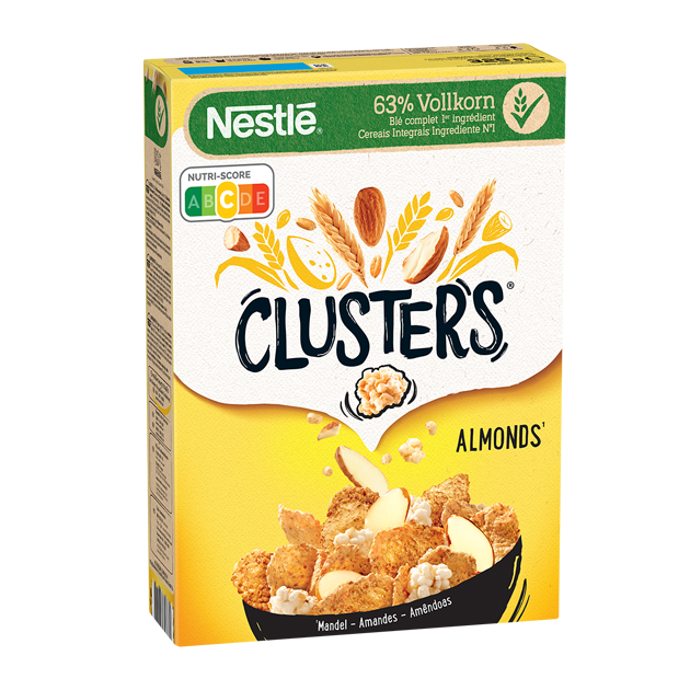 Cereais CLUSTERS Amêndoas