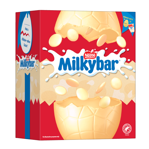  NESTLÉ MILKYBAR Ovo Páscoa Chocolate Branco