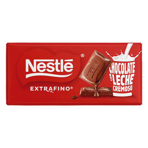 tablete de chocolate nestlé extrafino