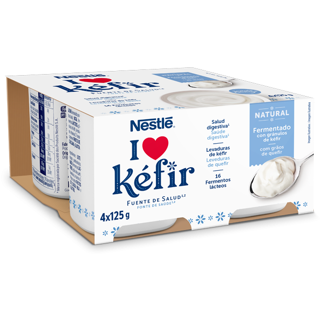 Nestlé Kefir Natural 4x125g
