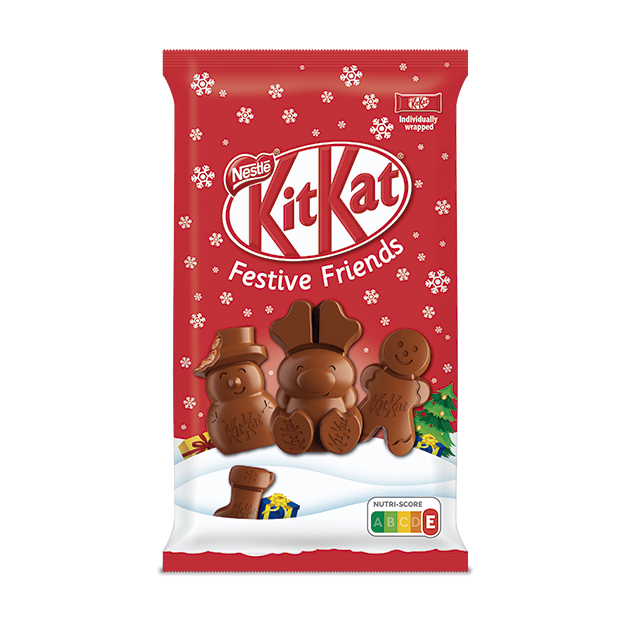 Figuras de Natal KitKat Pai Natal 147g