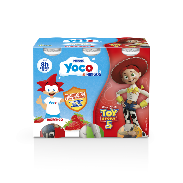 Yoco Líquido Morango 100% Natural