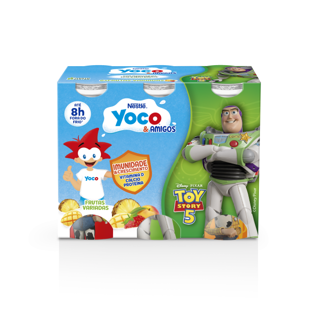 Yoco Líquido Frutas Variadas 6X90g