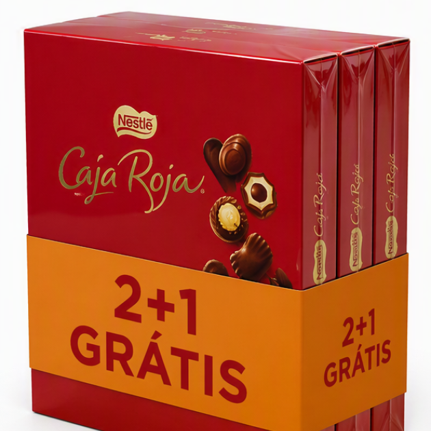 Caja Roja Pack Promocional 3x103g