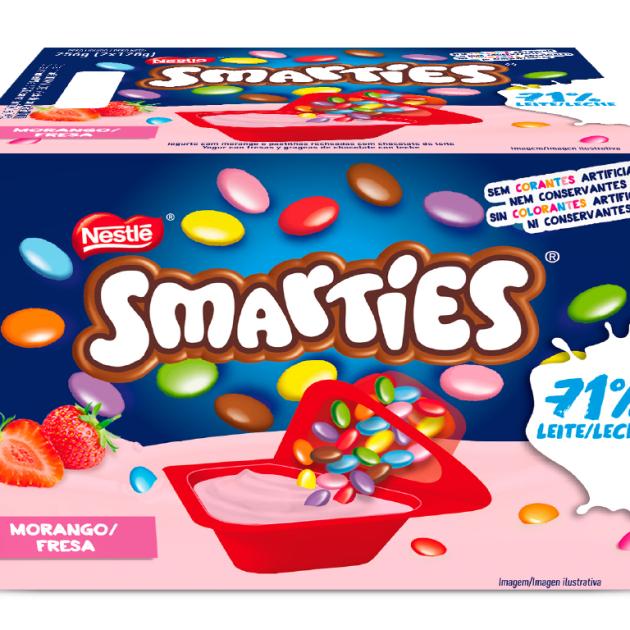 smarties morango
