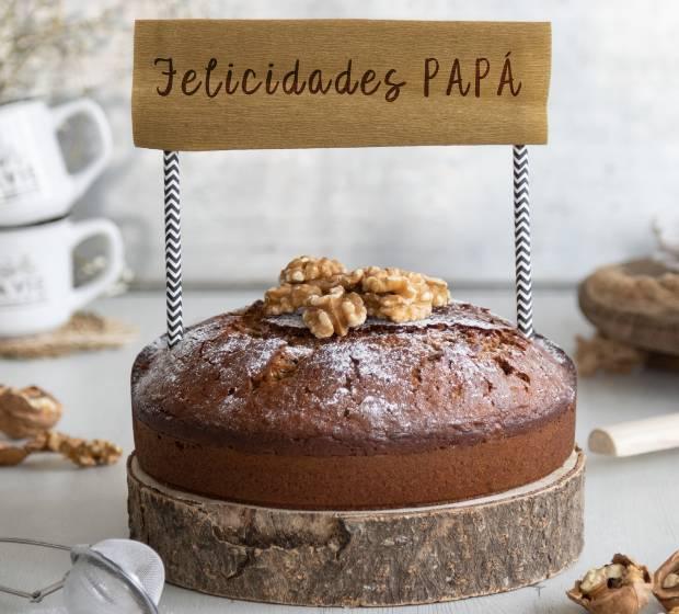 Bolo de Café Bombom e Nozes para o Dia do Pai