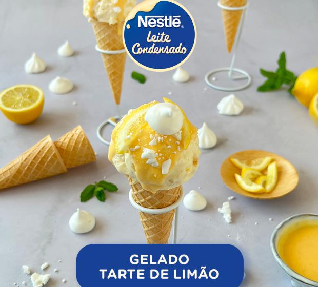 Gelado de Tarte de Limão