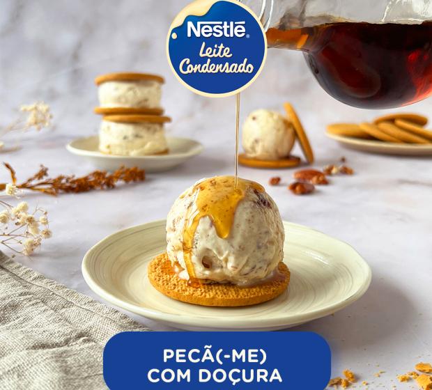 Pecã-me com doçura - Gelado de Mascarpone com Nozes-Pecã Caramelizadas