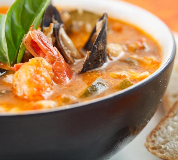 "Vichyssoise de Mariscos"