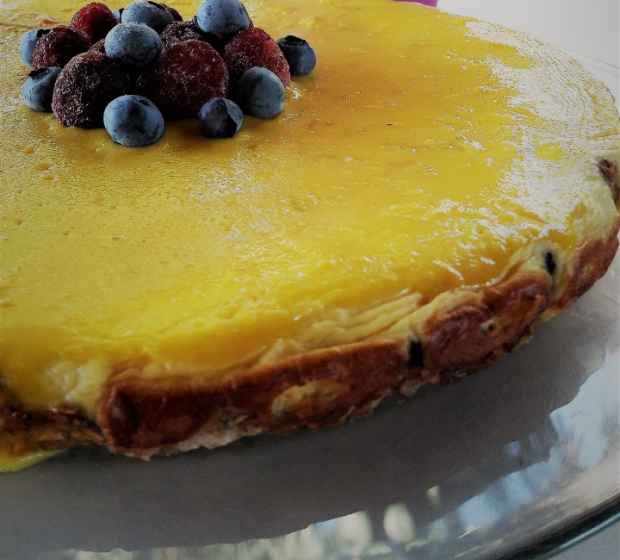 "Cheesecake SaudÃ¡vel de Lemon C"