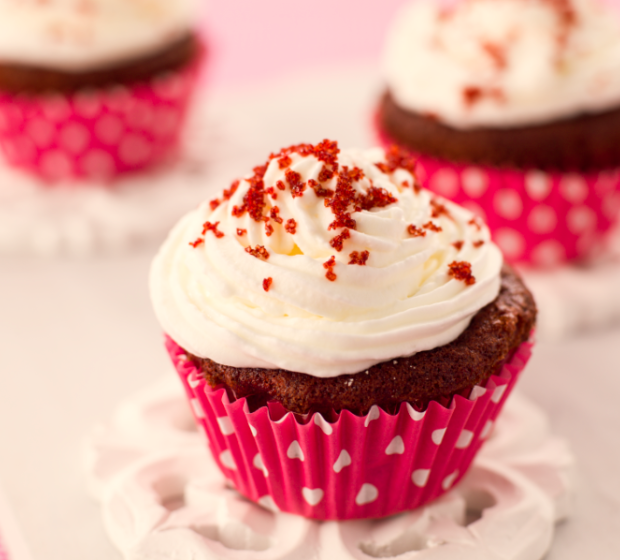 "cozinhar receita cupcake red v"