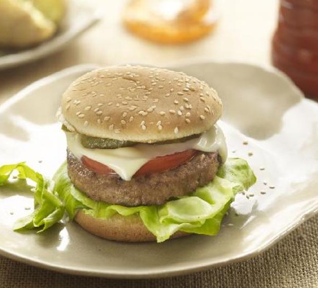 "Cheeseburger vegetariano clÃ¡ss"