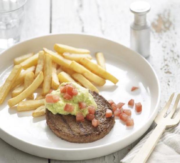 "HambÃºrguer vegetariano com mol"