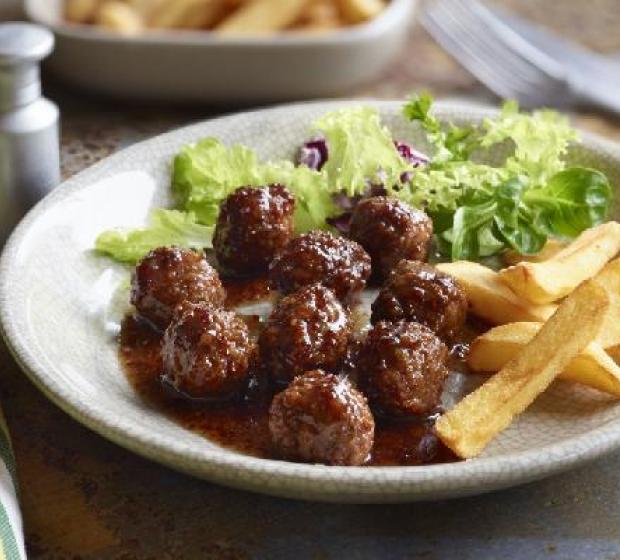 "AlmÃ´ndegas vegetarianas com mo"